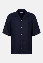 Regular Resort shirt Uni in Dunkelblau |  Seidensticker Onlineshop