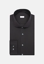 Regular Jersey shirt Uni in Schwarz |  Seidensticker Onlineshop