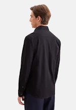 Regular Jersey shirt Uni in Schwarz |  Seidensticker Onlineshop