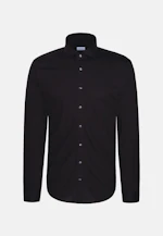 Regular Jersey shirt Uni in Schwarz |  Seidensticker Onlineshop