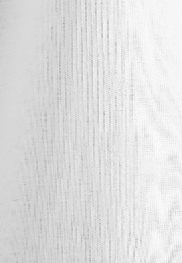 Regular Chemise en jersey Uni in Blanc |  Seidensticker Onlineshop