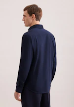 Regular Jersey shirt Uni in Dunkelblau |  Seidensticker Onlineshop
