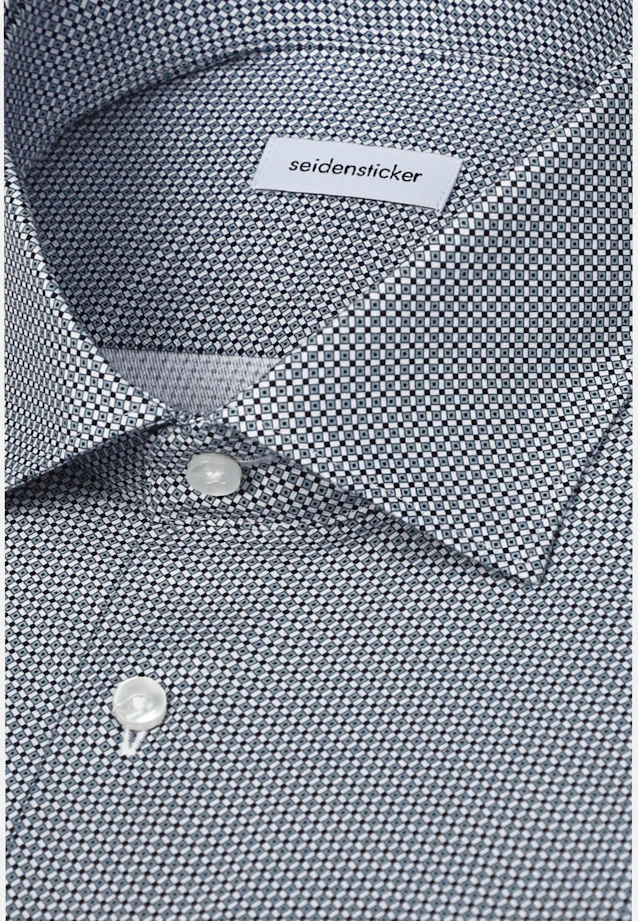 Slim Business Hemd Druck in Grün |  Seidensticker Onlineshop