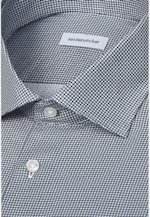 Slim Business Hemd Druck in Grün |  Seidensticker Onlineshop