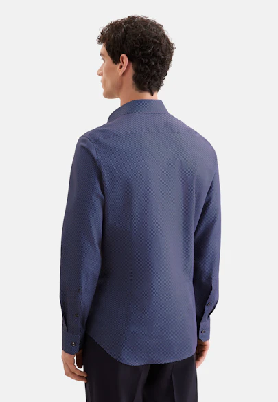 Slim Business Hemd Druck in Rot |  Seidensticker Onlineshop