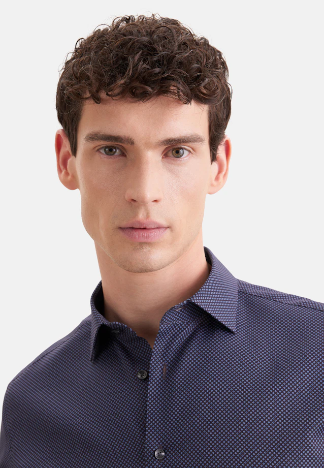 Slim Business shirt Print in Rot |  Seidensticker Onlineshop