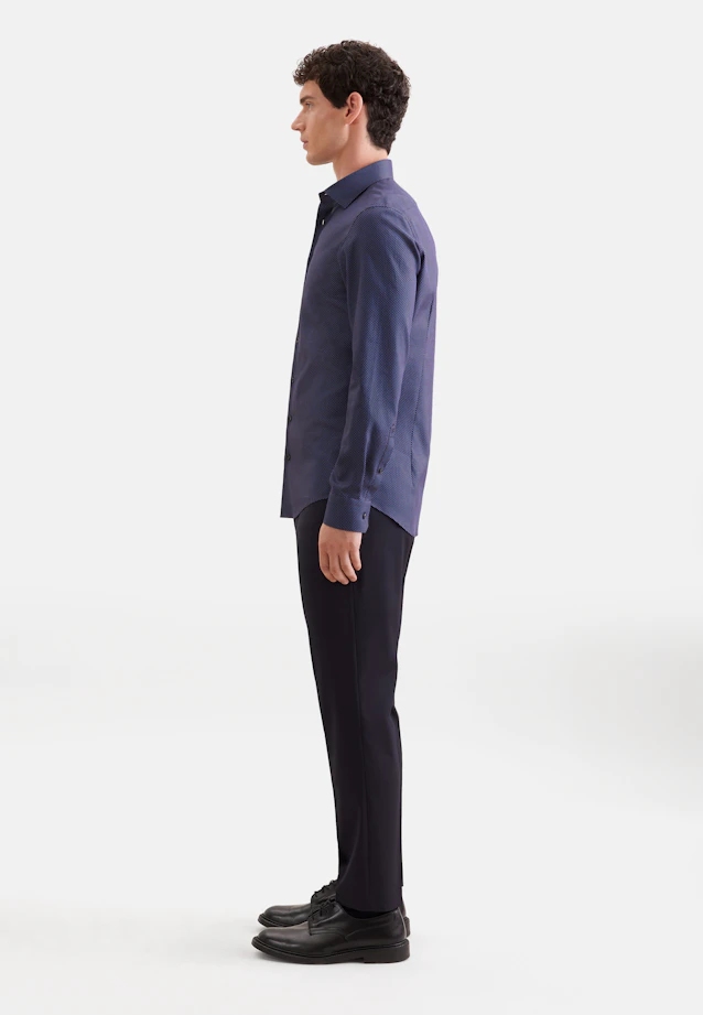 Slim Business shirt Print in Rot |  Seidensticker Onlineshop