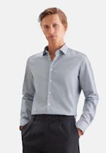 Shaped Business shirt Print in Grün |  Seidensticker Onlineshop