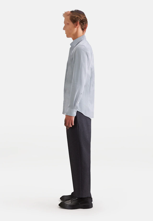 Shaped Business shirt Print in Grün |  Seidensticker Onlineshop