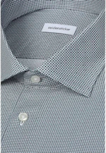 Shaped Business Hemd Druck in Grün |  Seidensticker Onlineshop