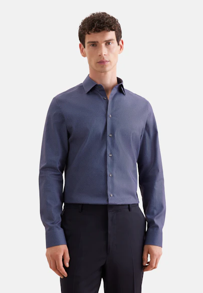 Shaped Business shirt Print in Rot |  Seidensticker Onlineshop