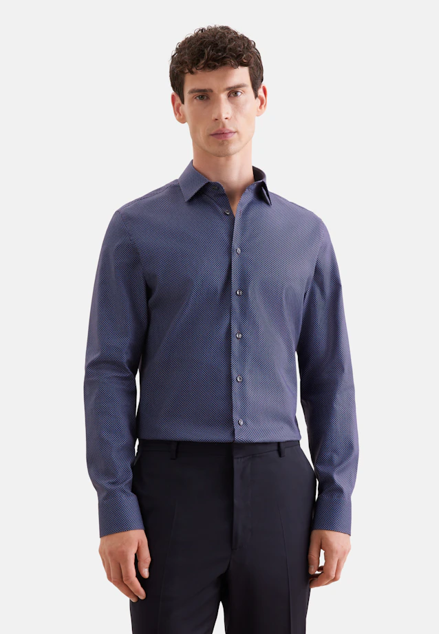 Shaped Business shirt Print in Rot |  Seidensticker Onlineshop