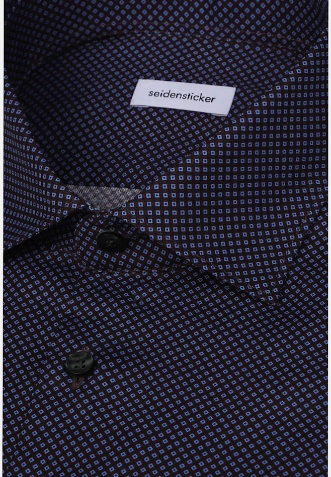 Shaped Business shirt Print in Rot | Seidensticker online shop