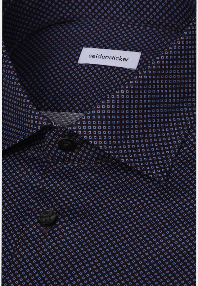 Shaped Business shirt Print in Rot |  Seidensticker Onlineshop