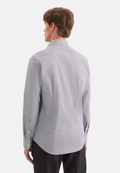 Shaped Chemise d'affaires Imprimé in Marron |  Seidensticker Onlineshop