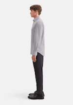 Shaped Business Hemd Druck in Braun |  Seidensticker Onlineshop