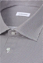 Shaped Chemise d'affaires Imprimé in Marron |  Seidensticker Onlineshop