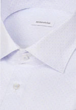Shaped Business Hemd Druck in Hellblau |  Seidensticker Onlineshop