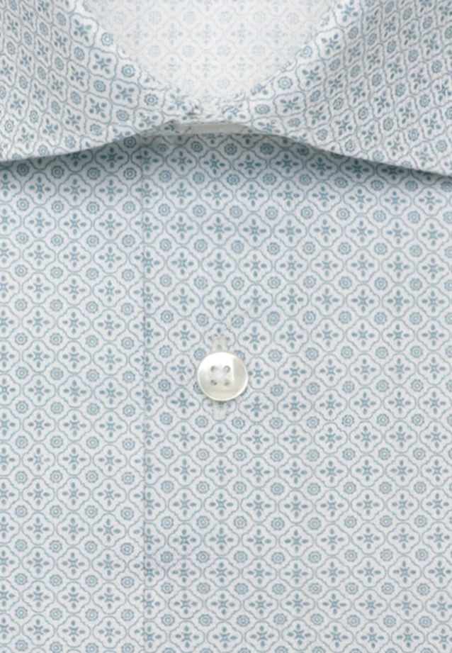 Shaped Business shirt Print in Grün |  Seidensticker Onlineshop