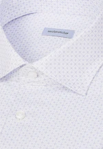 Shaped Business shirt Print in Grün |  Seidensticker Onlineshop