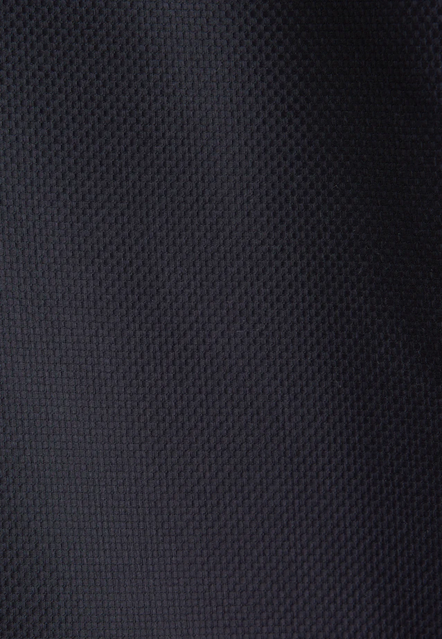 Shaped Business Hemd Struktur in Schwarz |  Seidensticker Onlineshop