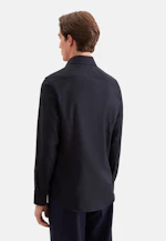 Shaped Business shirt Structure in Schwarz |  Seidensticker Onlineshop