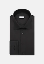 Shaped Business shirt Structure in Schwarz |  Seidensticker Onlineshop