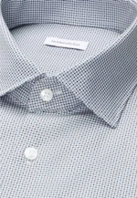 Regular Business Hemd Druck in Grün |  Seidensticker Onlineshop
