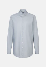 Regular Business shirt Print in Grün |  Seidensticker Onlineshop