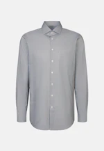 Regular Business shirt Print in Braun |  Seidensticker Onlineshop