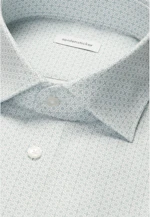 Comfort Business Hemd Druck in Grün |  Seidensticker Onlineshop