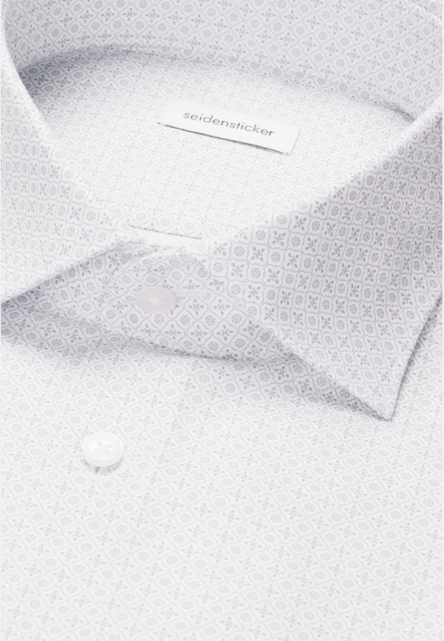 Comfort Business Hemd Druck in Grün |  Seidensticker Onlineshop