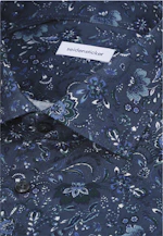 Shaped Business shirt Print in Grey |  Seidensticker Onlineshop
