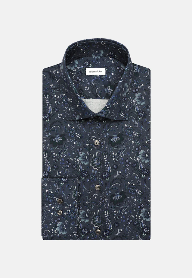 Shaped Business shirt Print in Grey |  Seidensticker Onlineshop