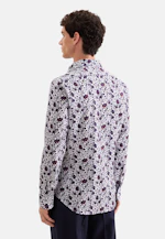 Shaped Business Hemd Druck in Rot |  Seidensticker Onlineshop