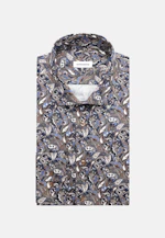 Shaped Business shirt Print in Braun |  Seidensticker Onlineshop