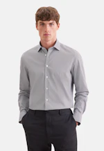 X-Slim Business Hemd Druck in Braun |  Seidensticker Onlineshop