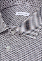 X-Slim Business shirt Print in Braun |  Seidensticker Onlineshop