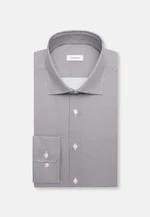 X-Slim Business Hemd Druck in Braun |  Seidensticker Onlineshop