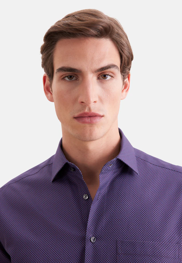 Comfort Business shirt Print in Rot |  Seidensticker Onlineshop