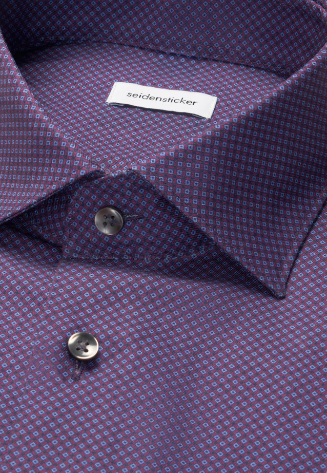 Comfort Business shirt Print in Rot |  Seidensticker Onlineshop
