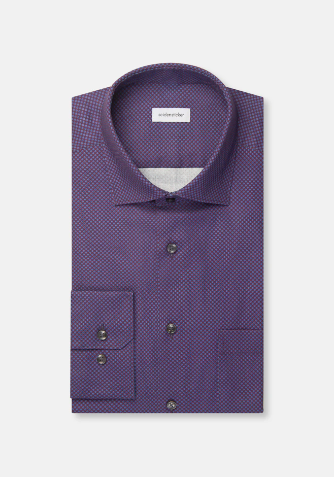 Comfort Business shirt Print in Rot | Seidensticker online shop