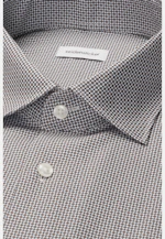 Comfort Business shirt Print in Braun |  Seidensticker Onlineshop