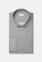 Comfort Business shirt Print in Braun |  Seidensticker Onlineshop