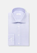 Regular Business shirt Structure in Mittelblau |  Seidensticker Onlineshop