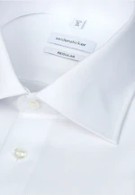 Regular Business Hemd Struktur in Weiß |  Seidensticker Onlineshop