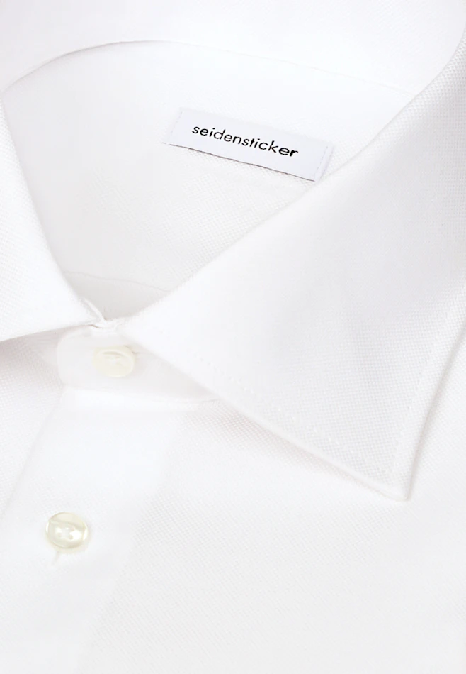 Regular Business shirt Structure in Weiß | Seidensticker online shop