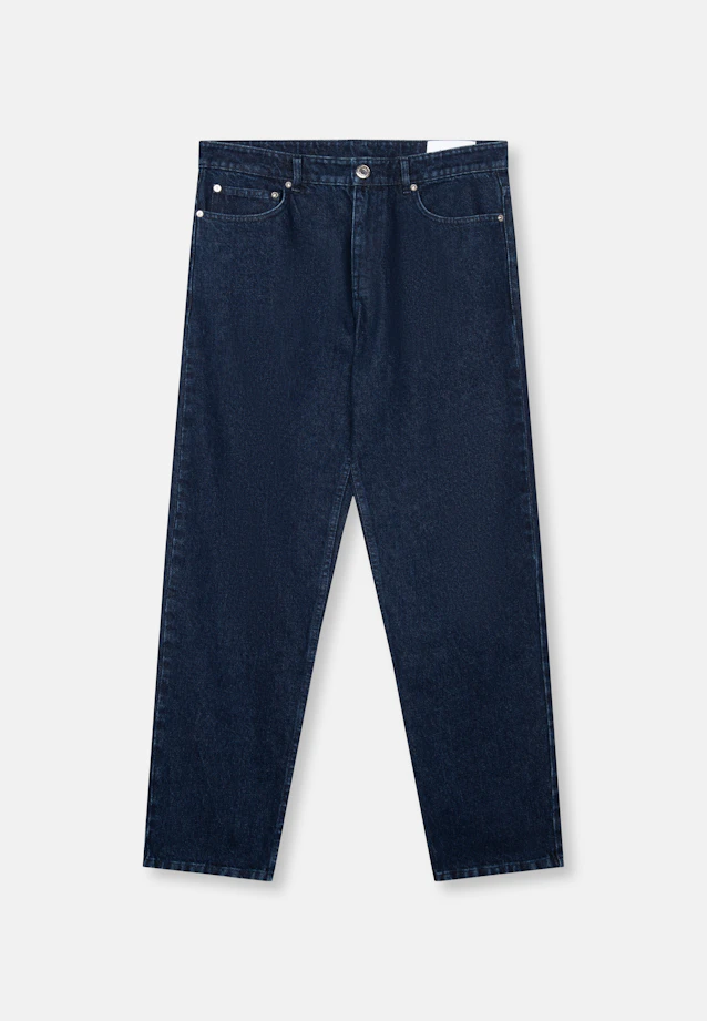 Regular 5-pocket denim Denim in Dunkelblau |  Seidensticker Onlineshop