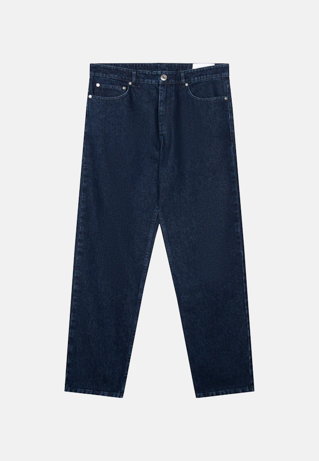 Regular 5-Pocket Denim Denim in Dunkelblau |  Seidensticker Onlineshop