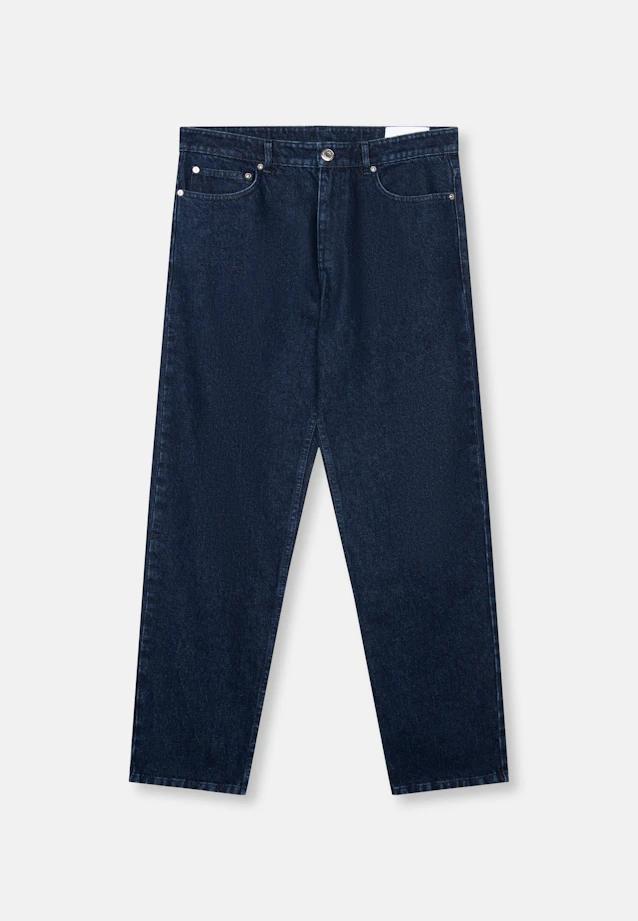 Regular 5-Pocket Denim Denim in Dunkelblau |  Seidensticker Onlineshop